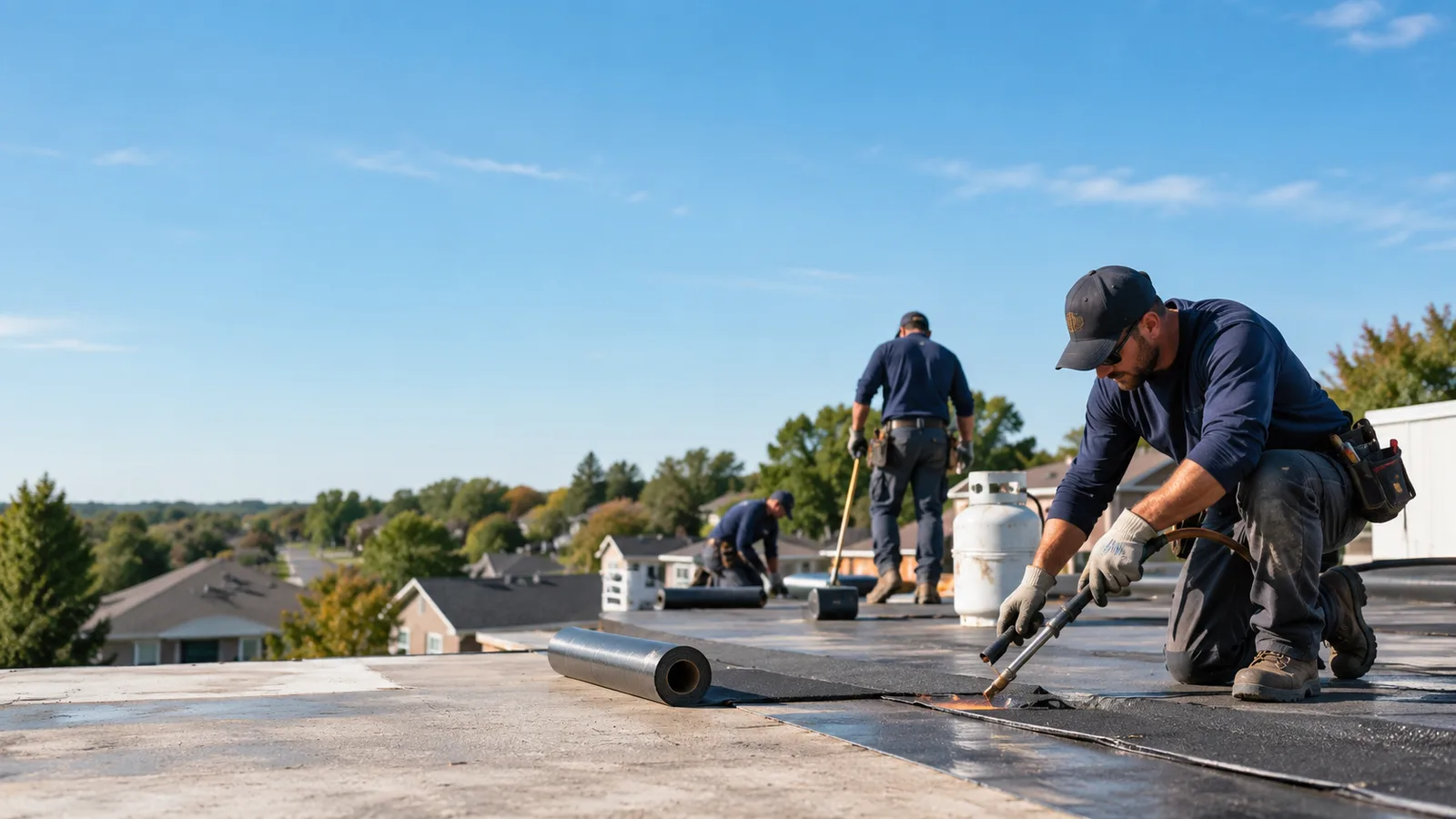 Flat Roof Leak Repair providers in Omaha, IL